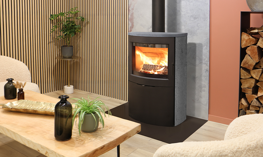 leon 50 fonte, acier et pierre ollaire